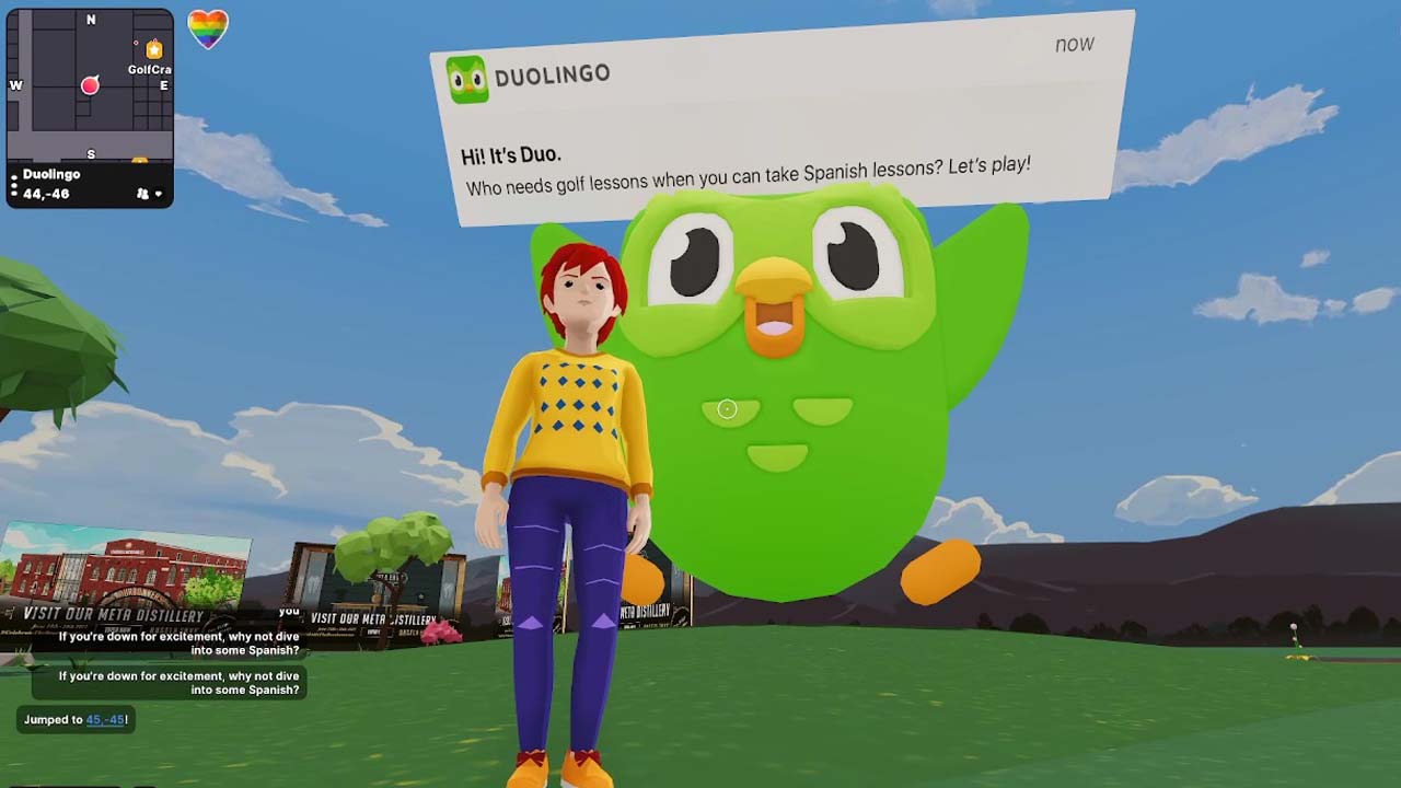 Duolingo invade el Metaverso